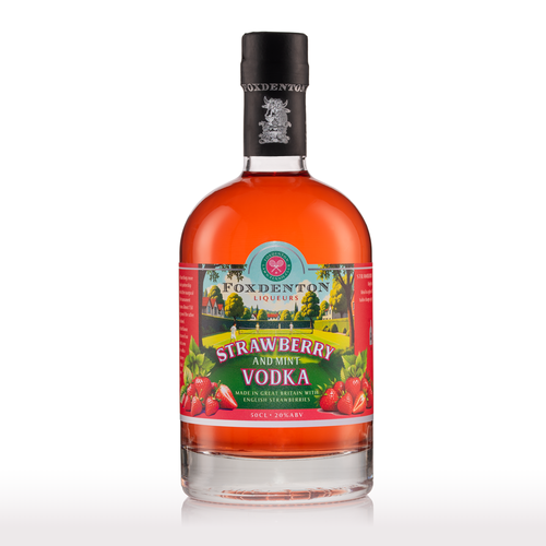 Foxdenton Strawberry and Mint Vodka 