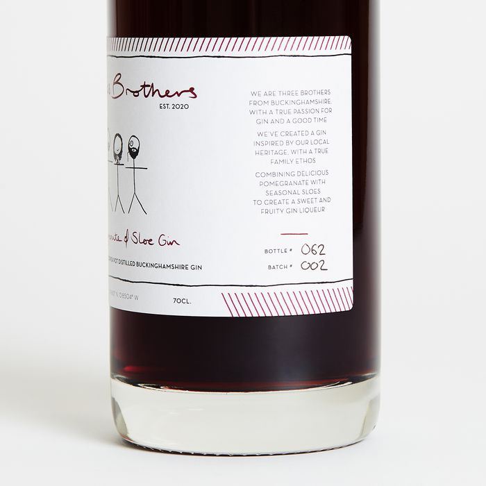 Bucks Brothers Pomegranate & Sloe Gin 