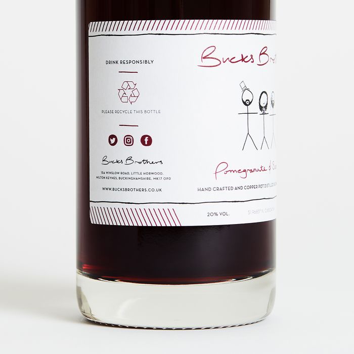 Bucks Brothers Pomegranate & Sloe Gin 