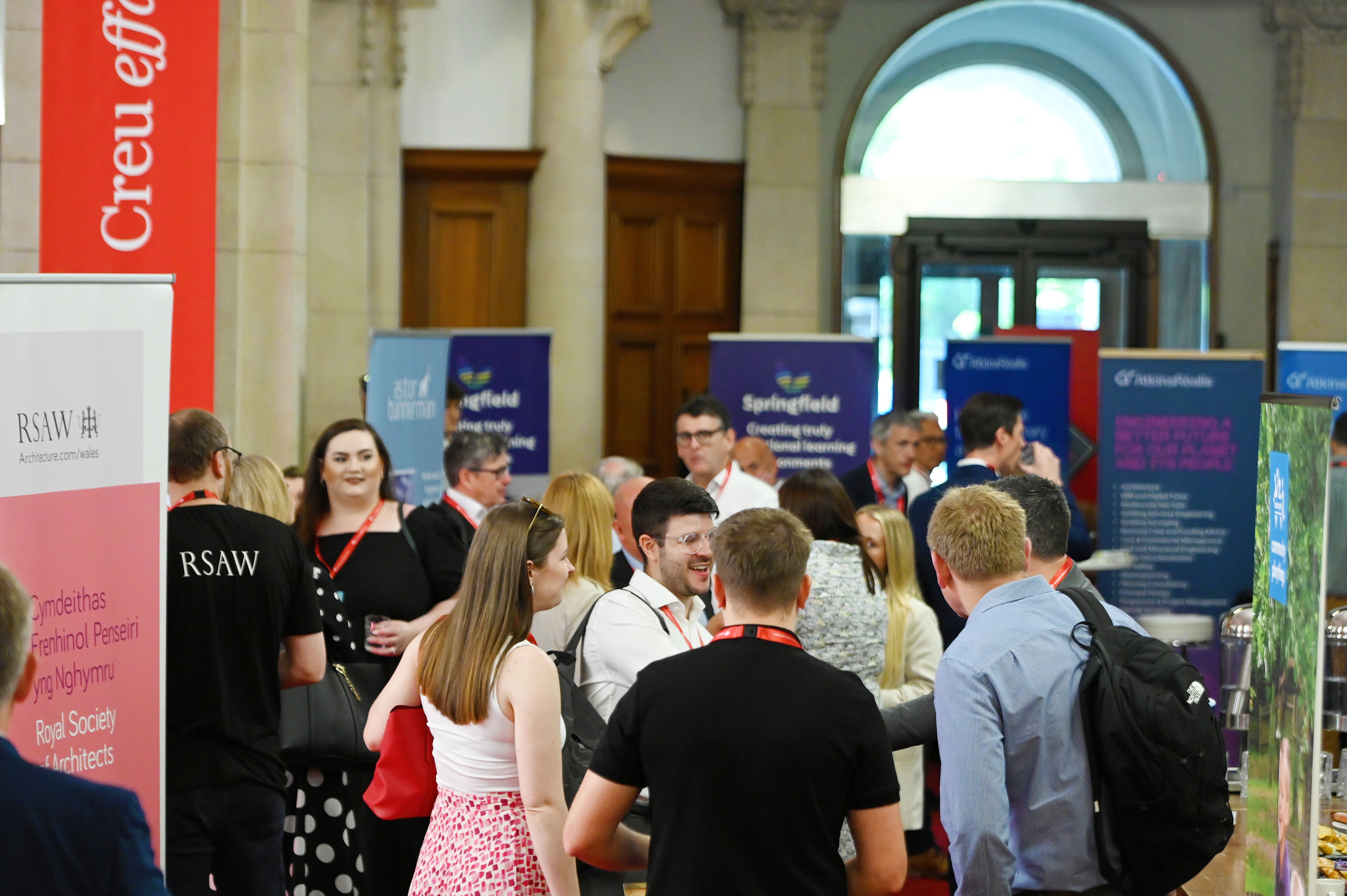 Networking at Education Buildings Wales