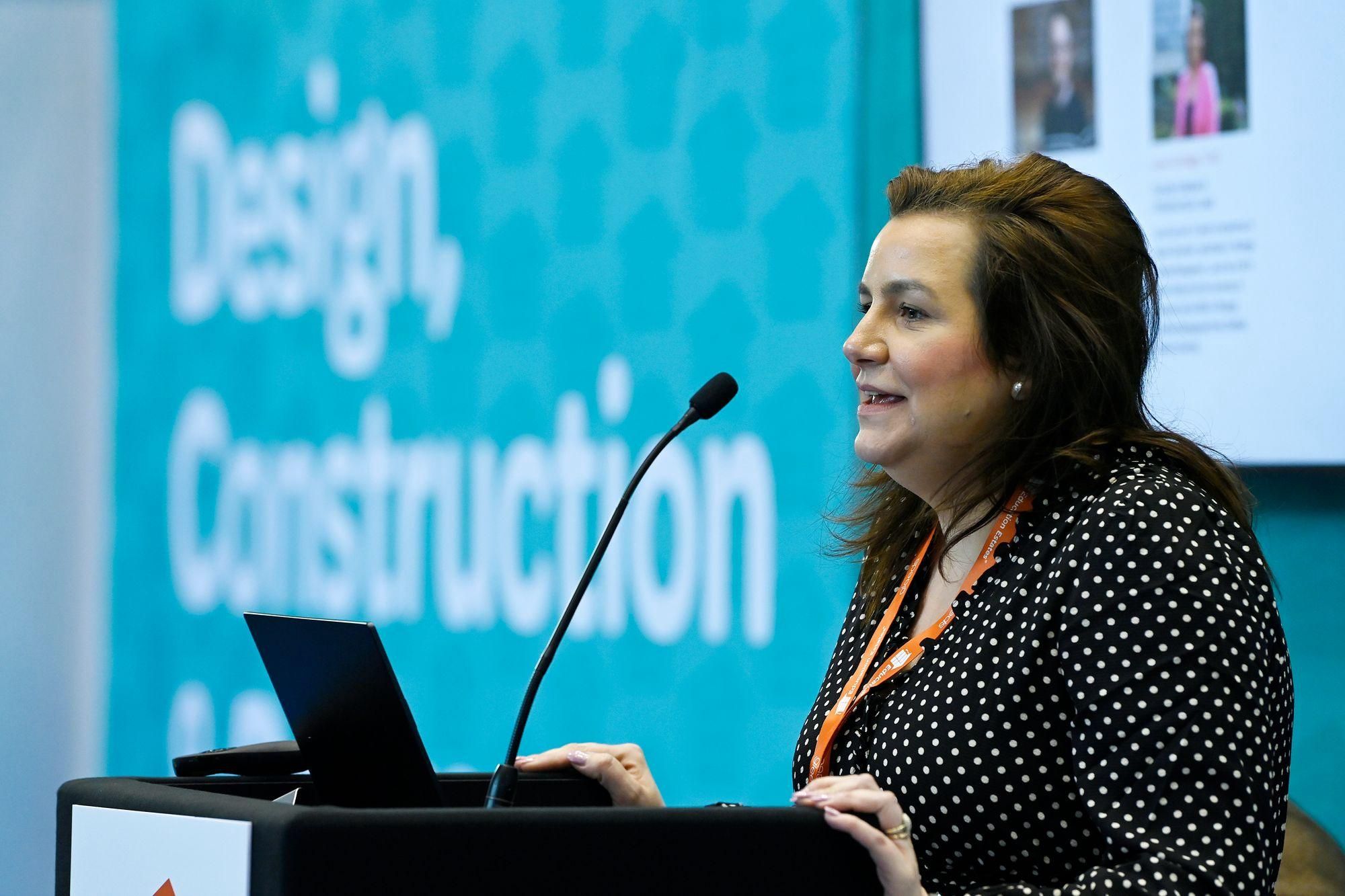 Photograph of Laura Armitage from the University of Sheffield at Education Estates® 2023