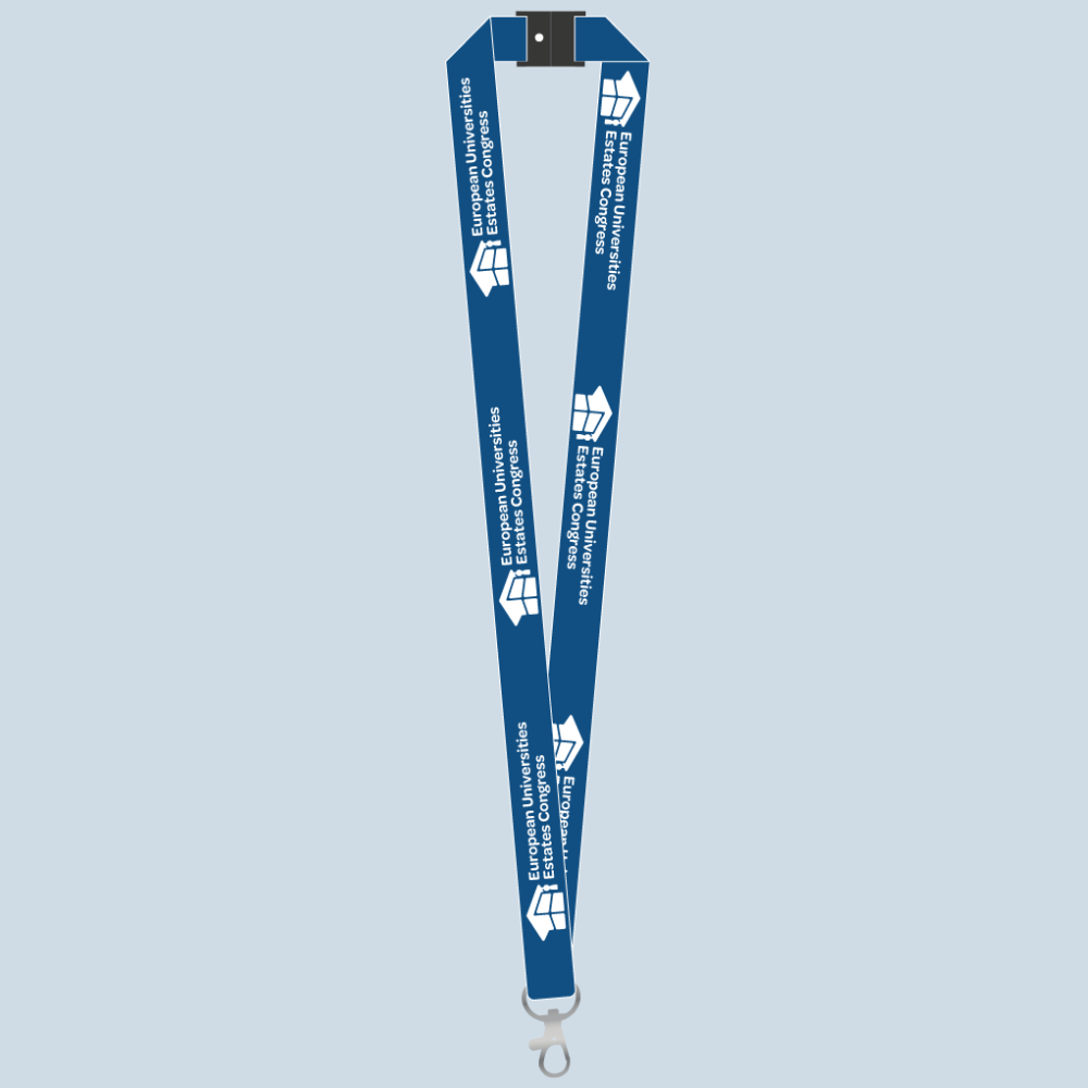 European Universities Estates Congress Public Sector lanyard