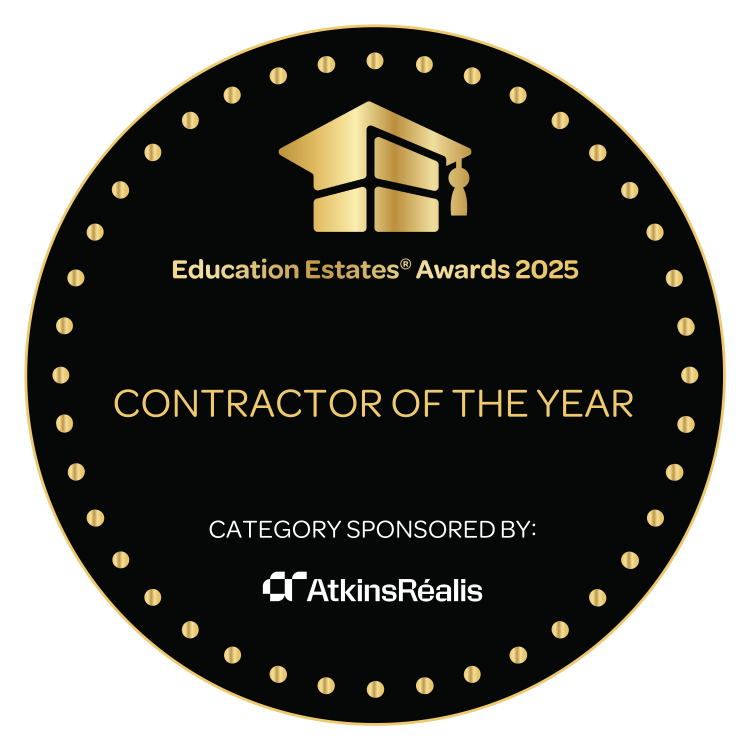 Education Estates® Awards 2025 – Contractor of the Year, category sponsored by AtkinsRéalis