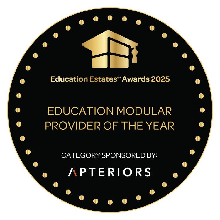 Education Estates® Awards 2025 – Education Modular Provider of the Year, category sponsored by Atteriors