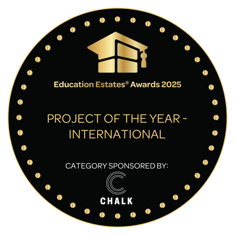 Education Estates® Awards 2025 – Project of the Year – International, category sponsored by Chalk