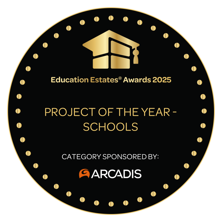 Education Estates® Awards 2025 – Project of the Year – Schools, category sponsored by Arcadis