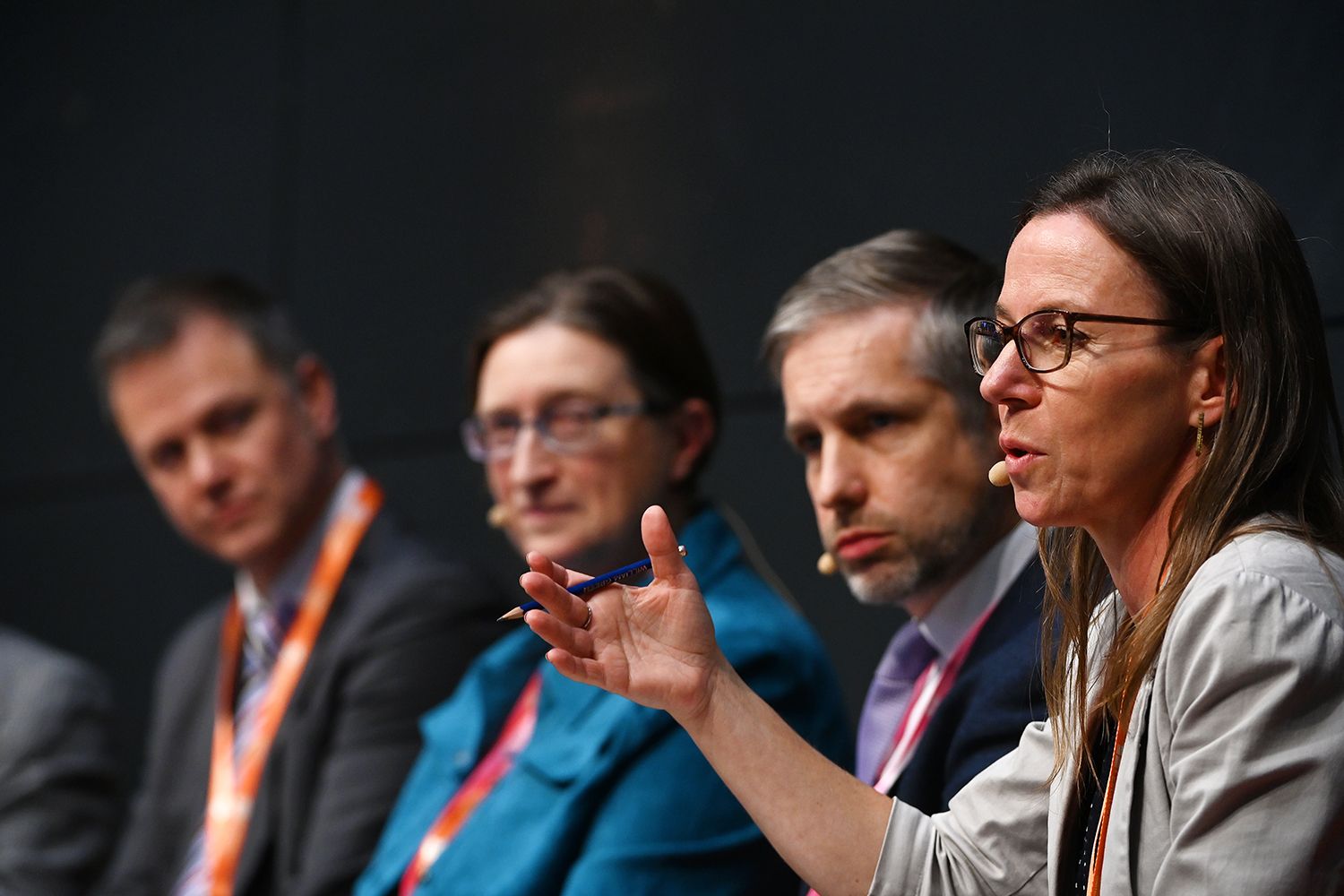 Panel of expert speakers delivering a session at Education Estates® Conference