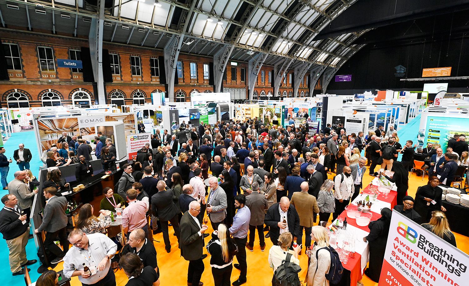 Delegates attending the EduFest networking evening at Education Estates®