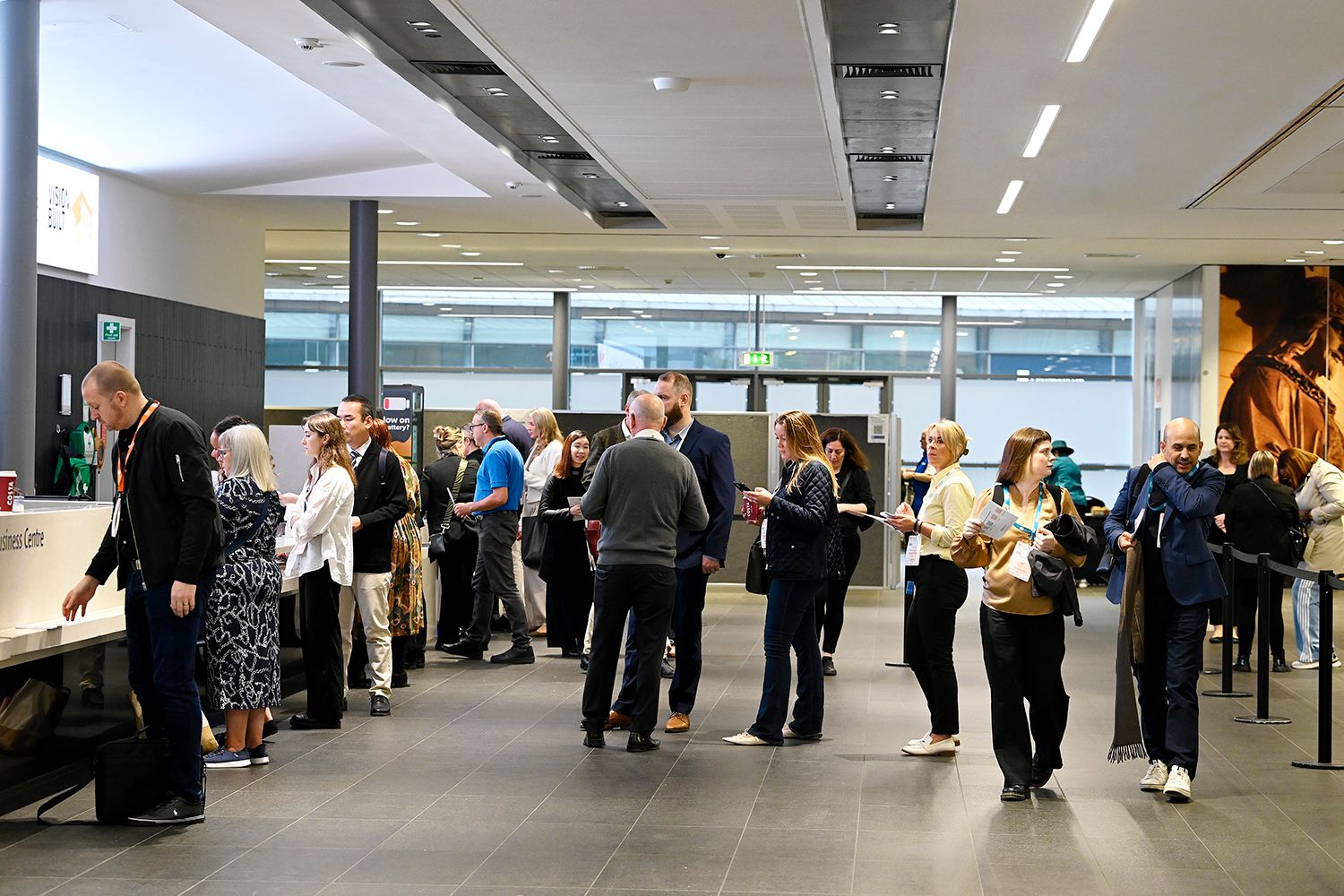 Delegates arriving at Education Estates®