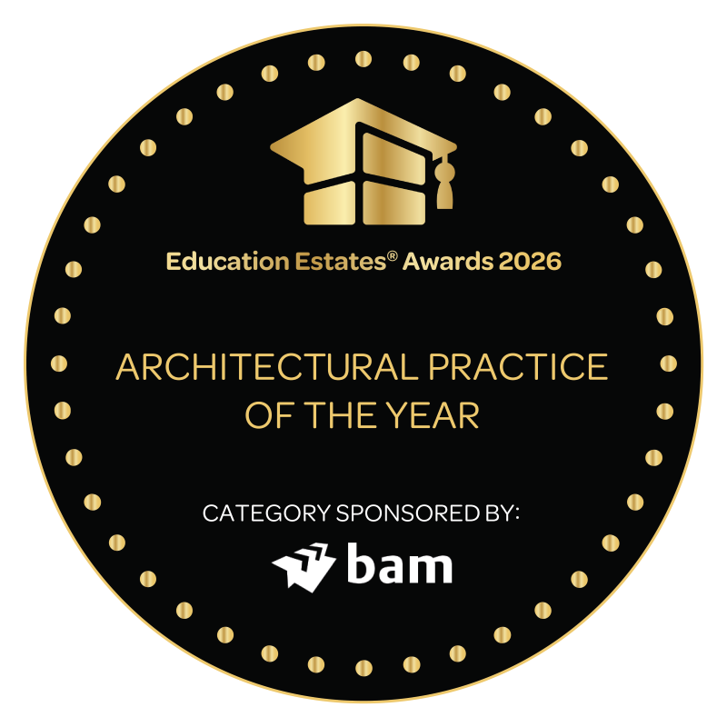 Education Estates® Awards 2026 – Architectural Practice of the Year, category sponsored by BAM Construction