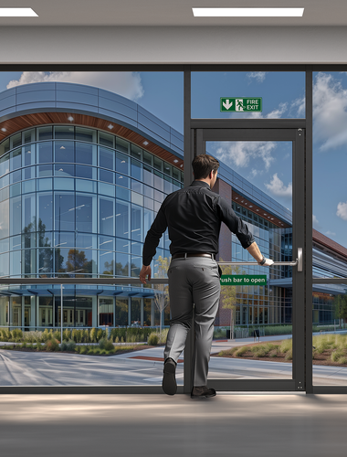 Vision 7 Thermal Commercial Entrance Door