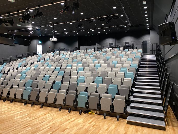 Retractable Seating - Create a truly adaptable space!