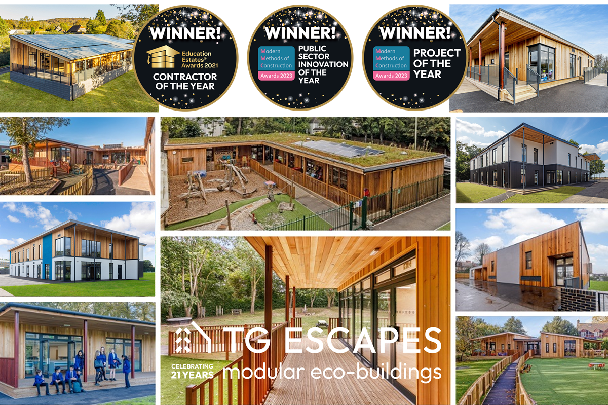 TG Escapes modular eco-buildings