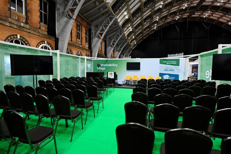 Sponsoring a Stage – £1,575 + VAT (for exhibitors) / £2,575 + VAT (non-exhibitors)
