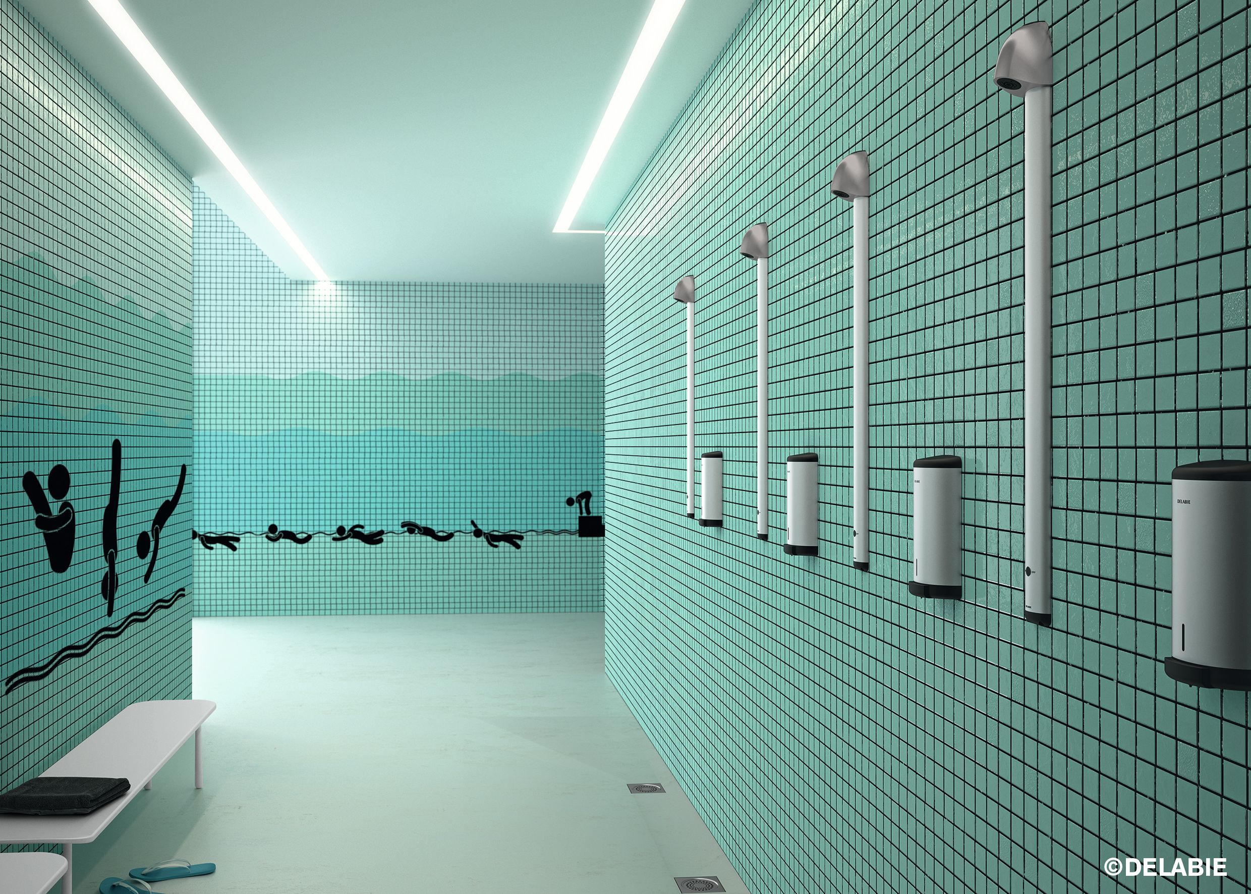 DELABIE's new shower panel delivers stylish, safe & sustainable showering