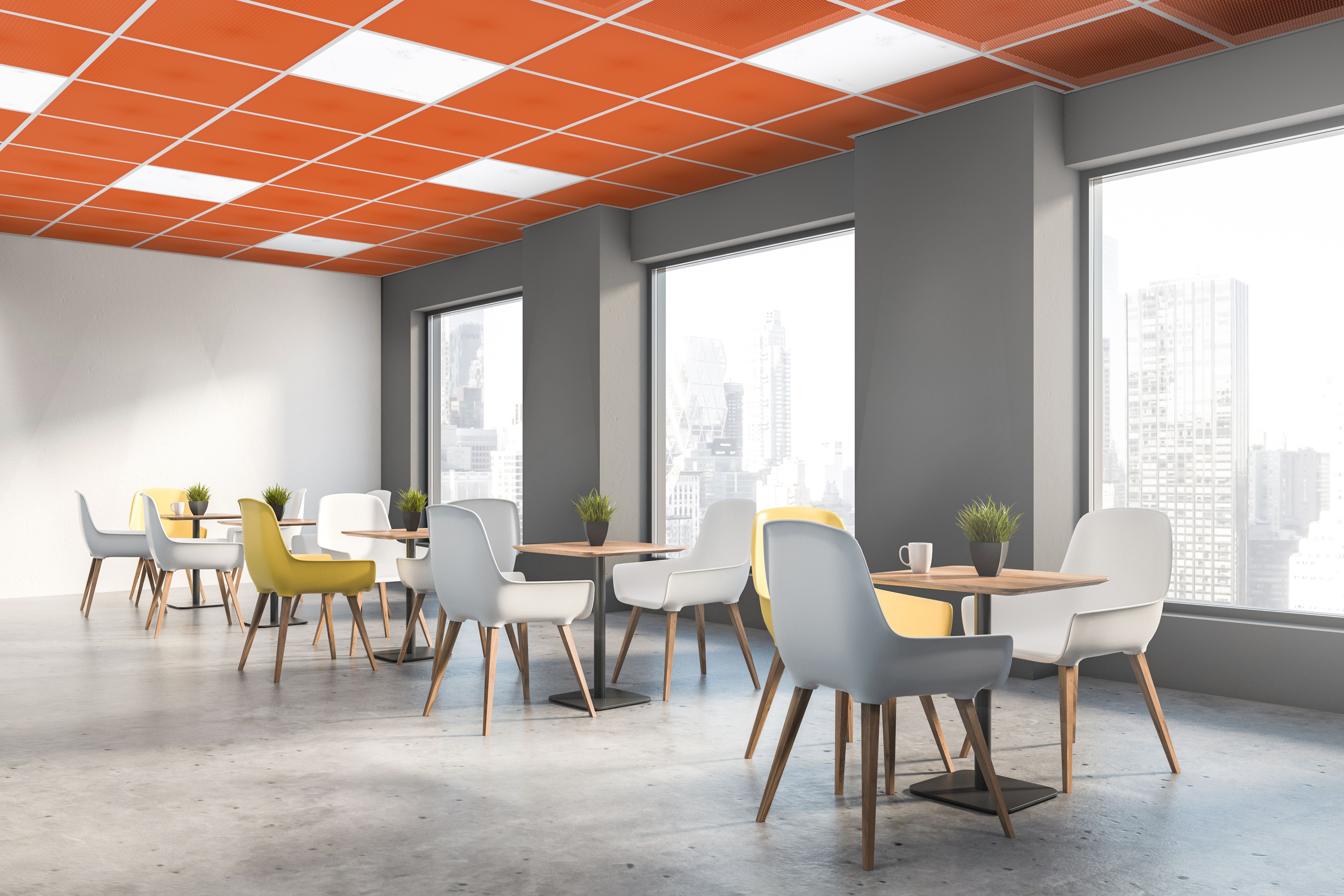 Metal mesh ceilings range expanded by Zentia