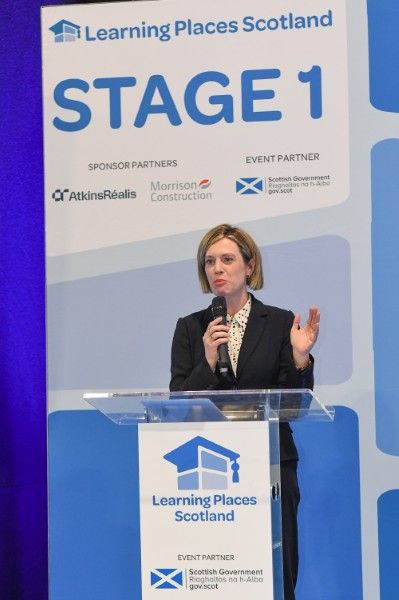 Jenny Gilruth Speaking at Learning Places Scotland 2023