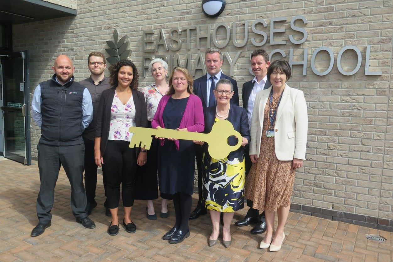 Easthouses Primary School Handover August 2024
