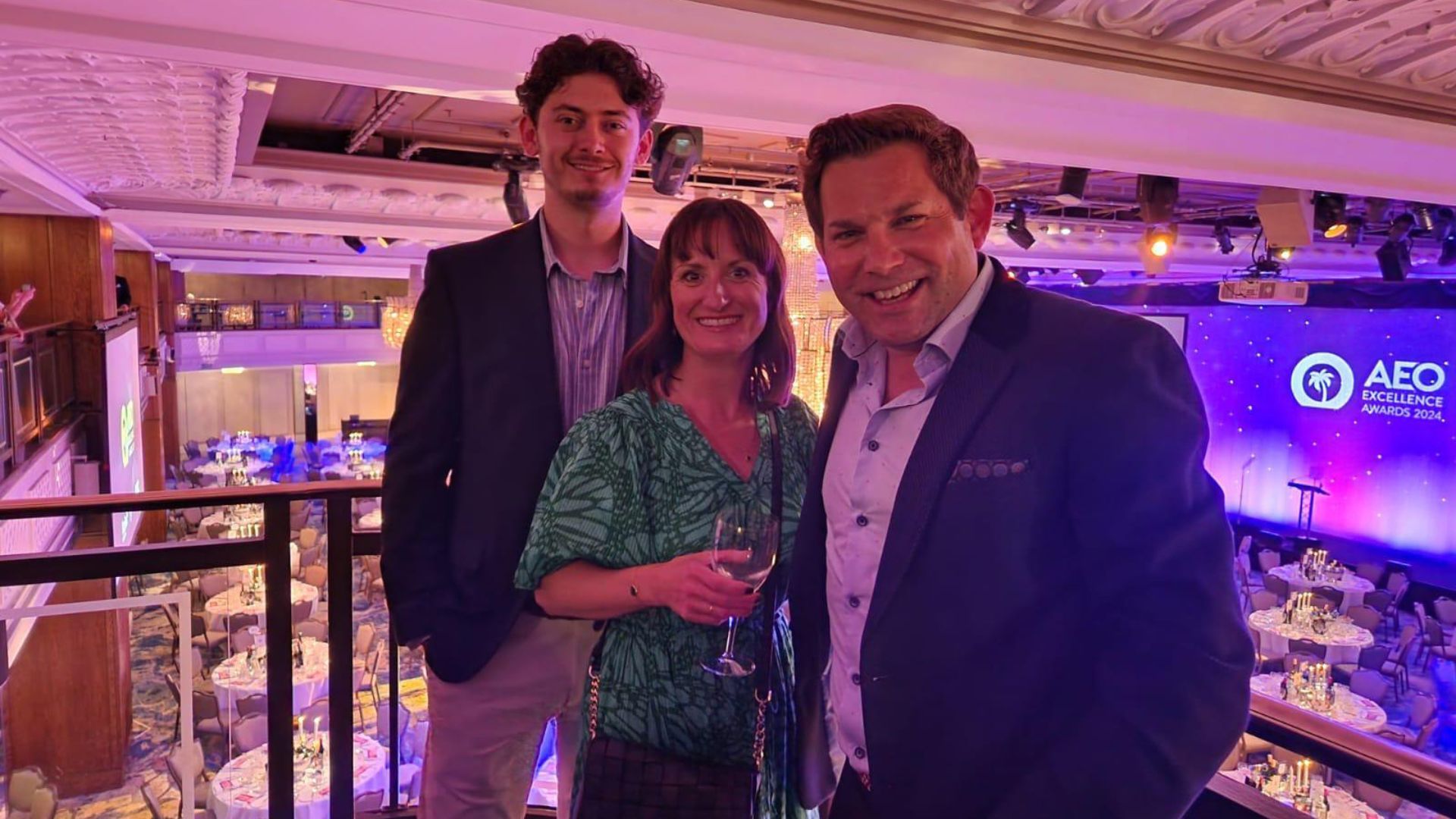 The Team at AEO Excellence Awards 2024