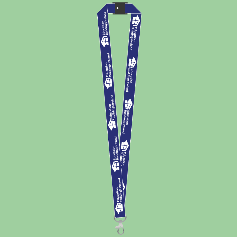 Blue Private Sector Delegate Lanyard