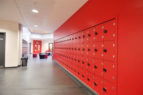 High School lockers