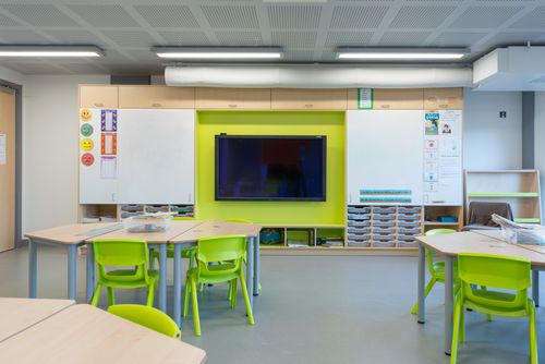 Bespoke Teaching Wall Configuration
