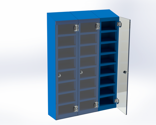 Wall Mounted Mobile Phone Lockers