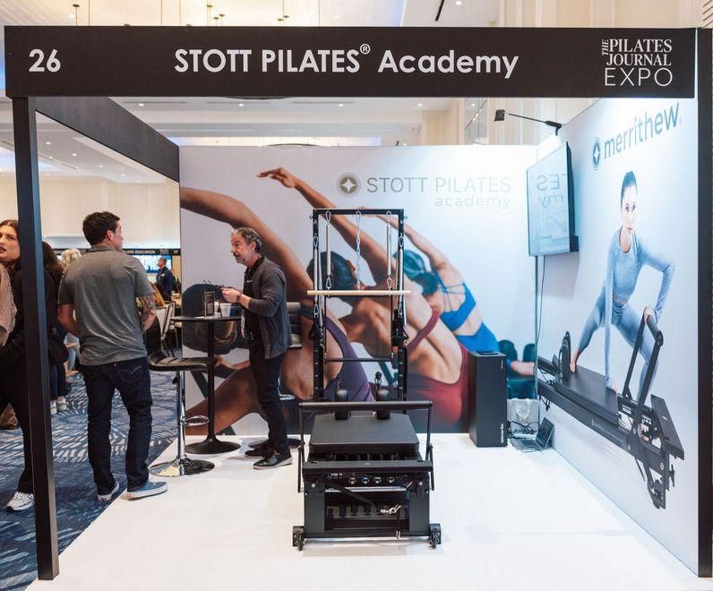 Expo booth at The Pilates Journal Expo