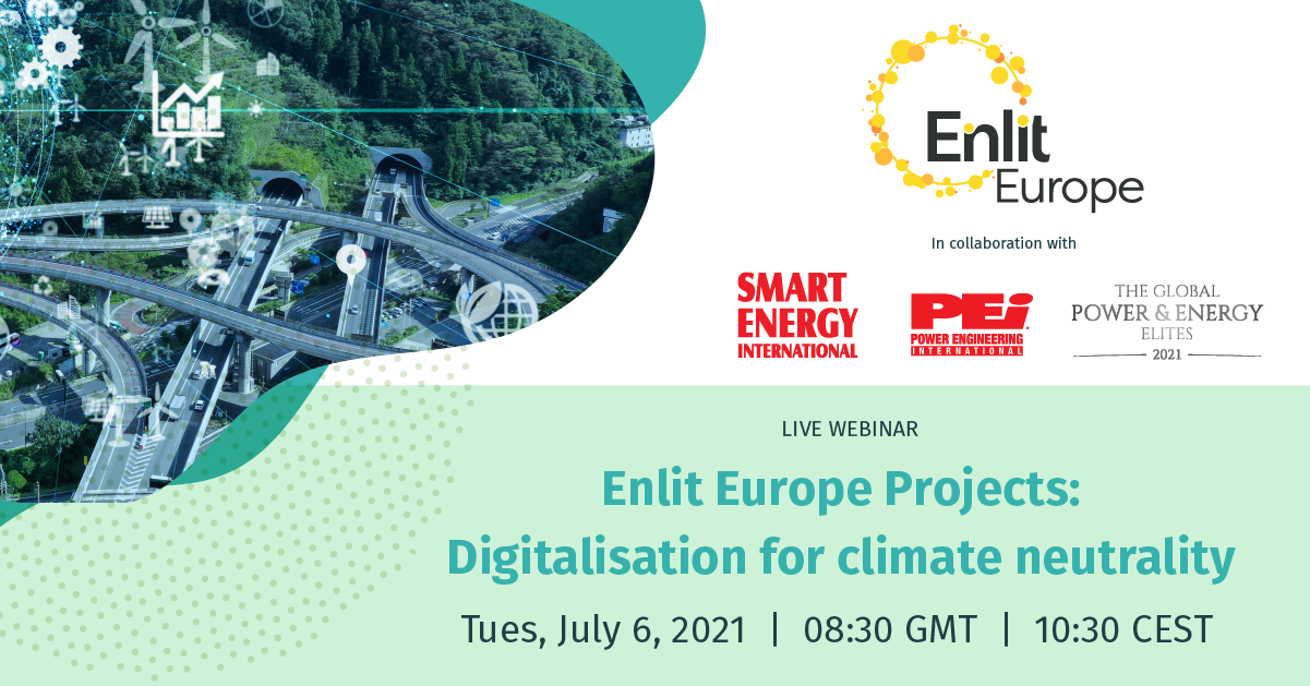 Enlit Europe Projects Series: Digitalisation for climate neutrality