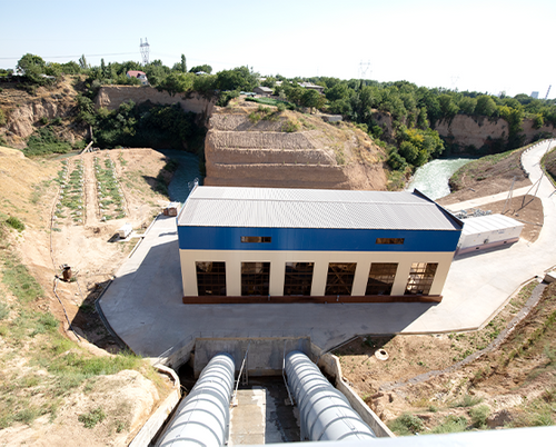 Kadyrinskaya hydropower plant modernisation