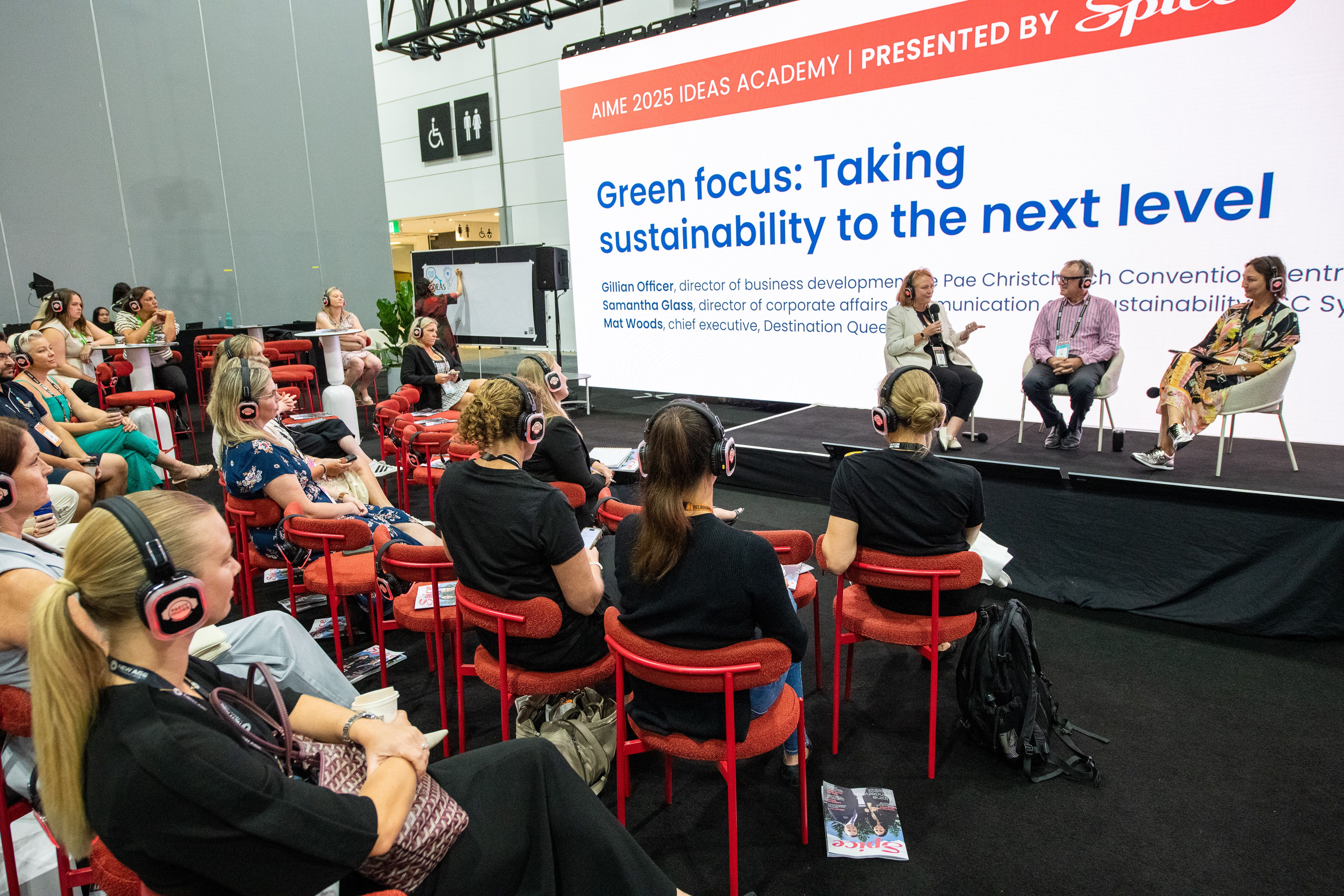 AIME Ideas Academy sustainability session