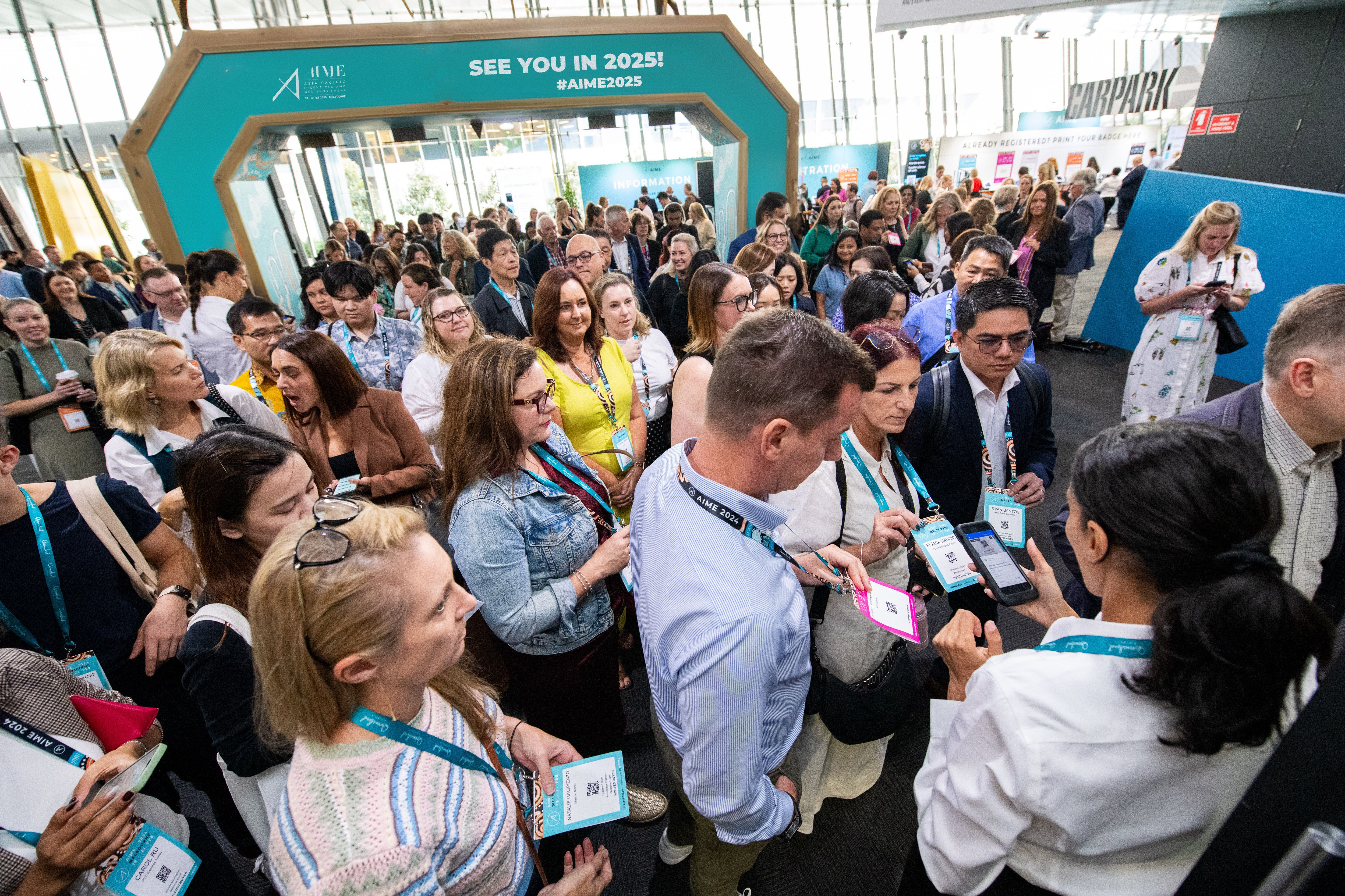 AIME 2024 Exhibition Entrance 