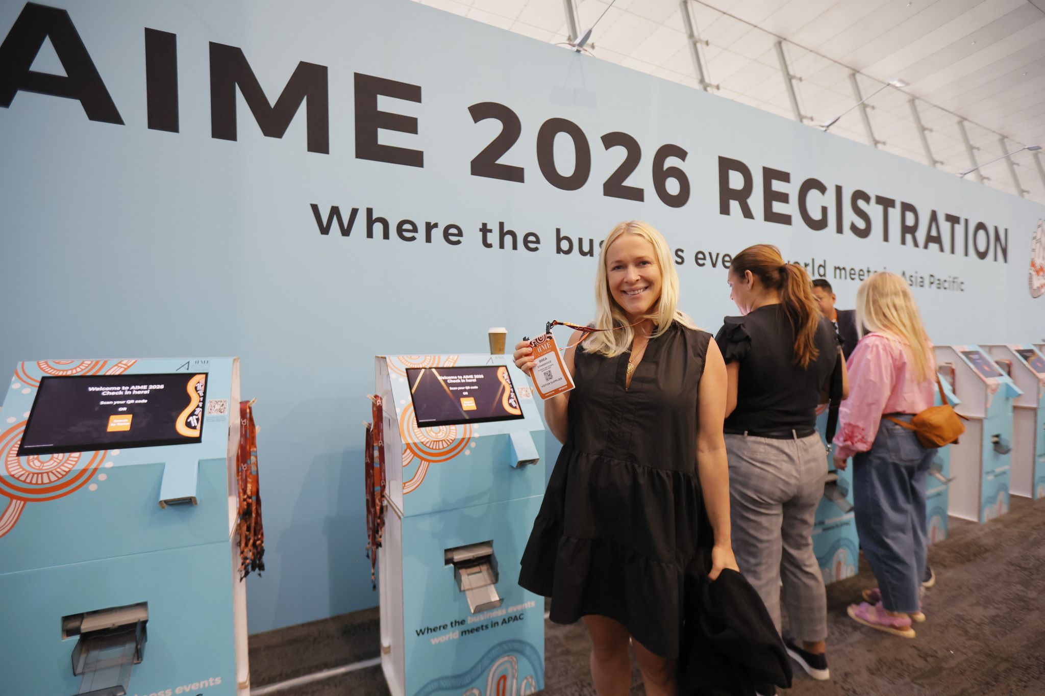 Visitor at AIME