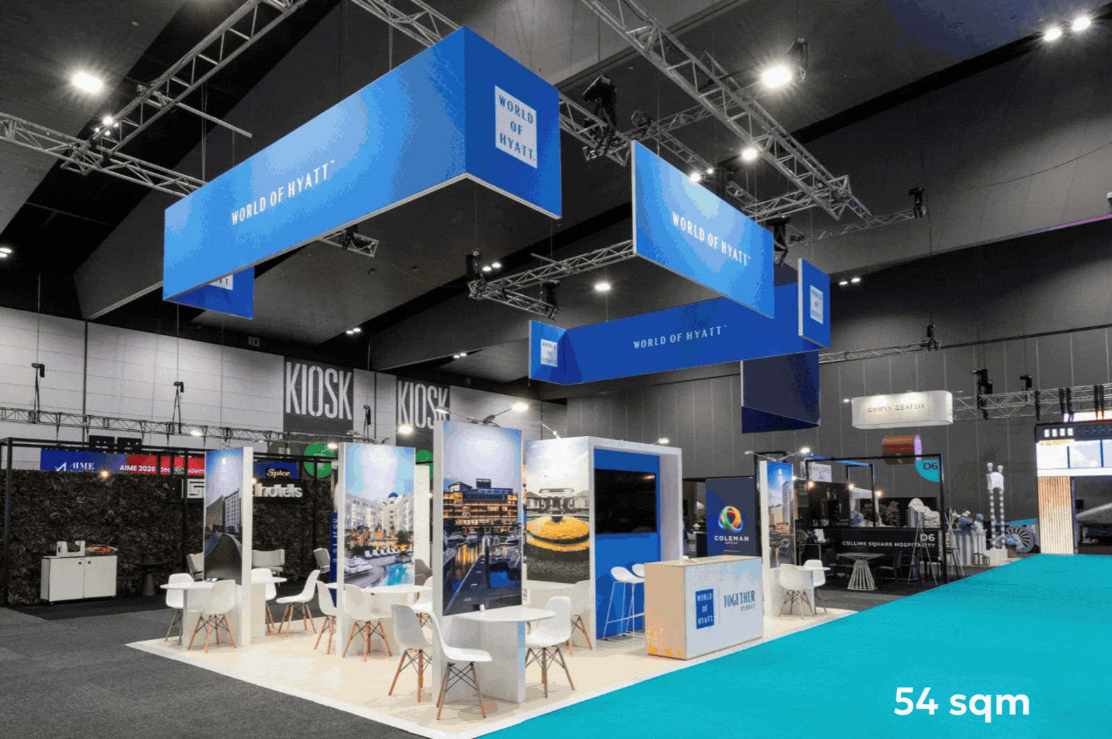AIME Trade Show Space Only Options