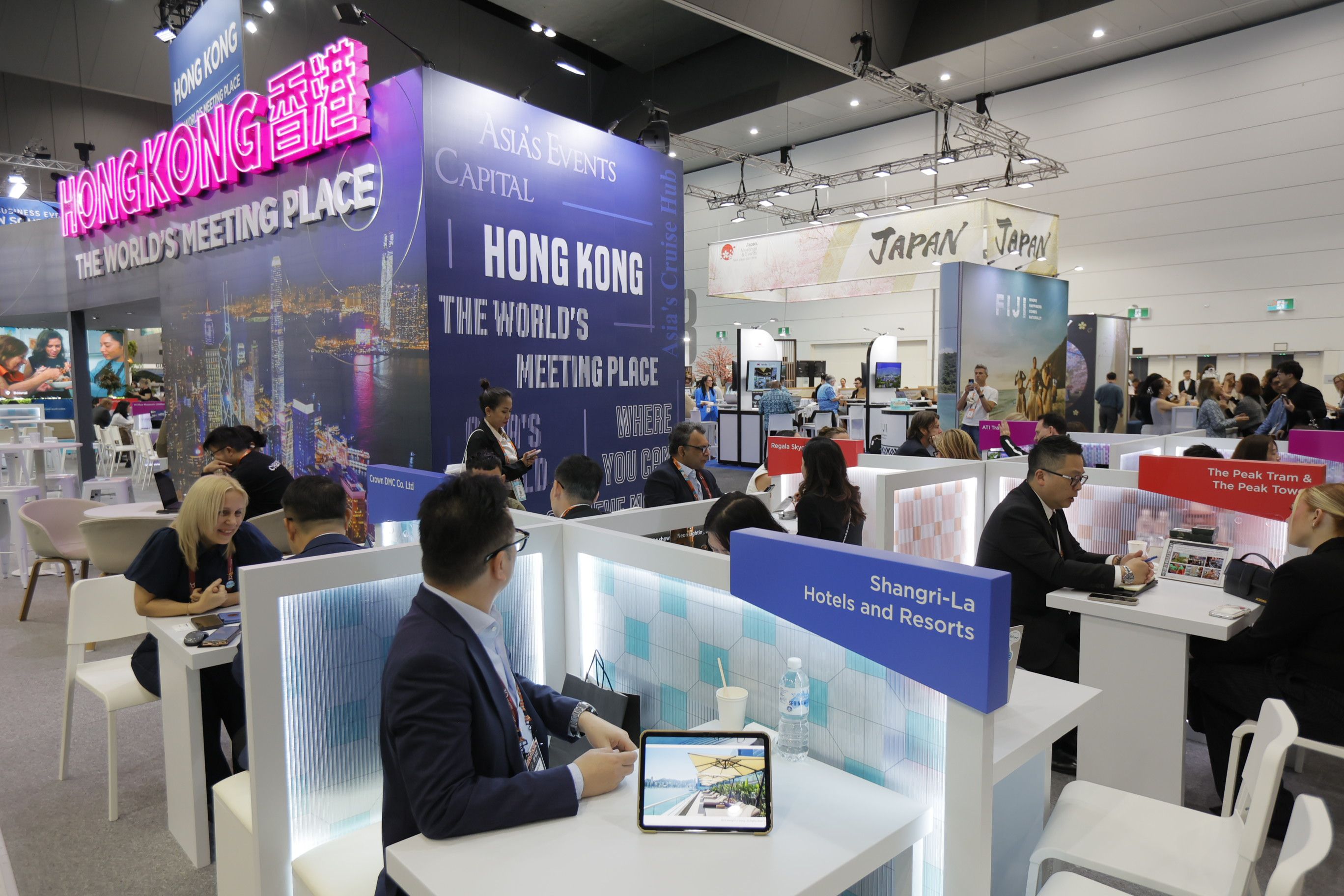 Hong Kong stand at AIME