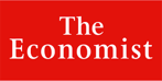The Economist logo which has a red background and white Times New Roman font