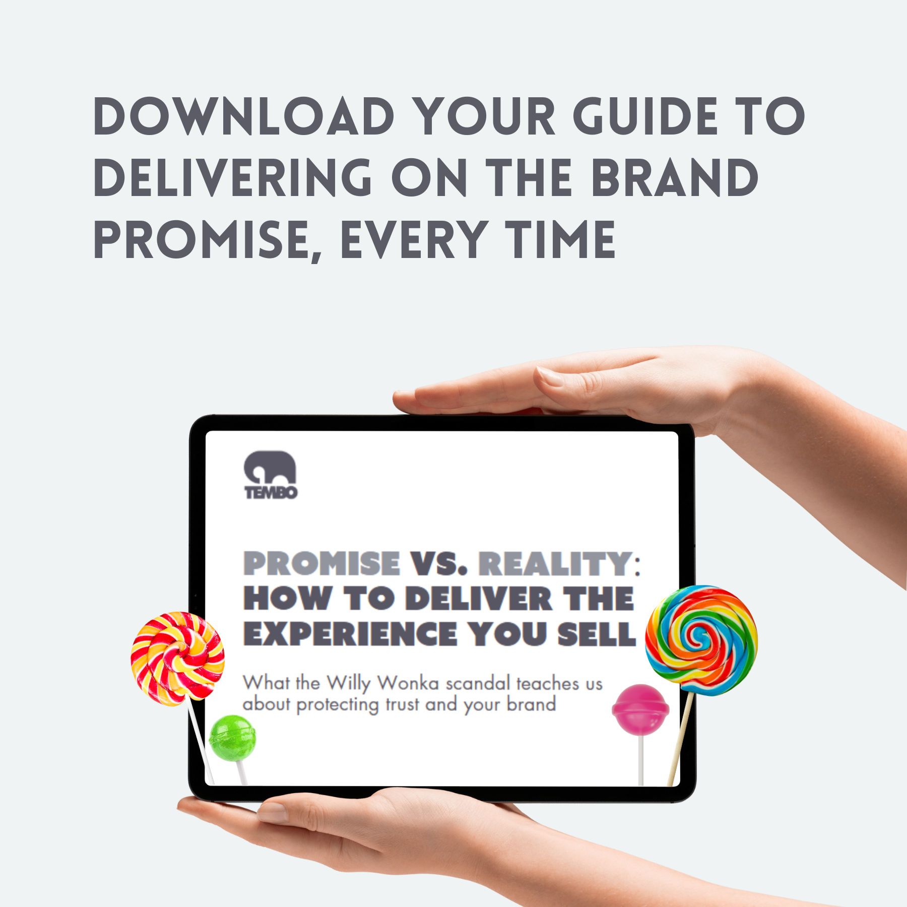 Download your guide to Delivering on the Brand Promise, Every Time