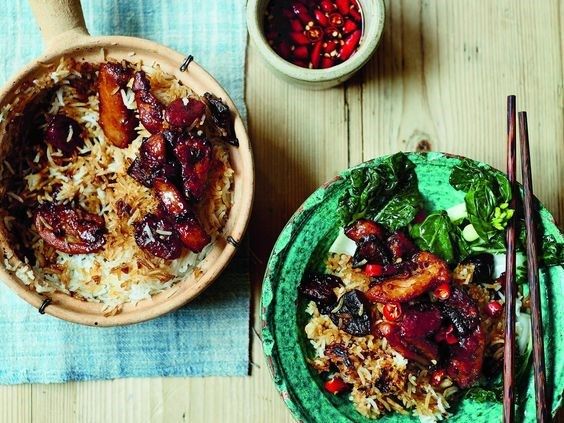 Ping Coombes’s claypot chicken rice