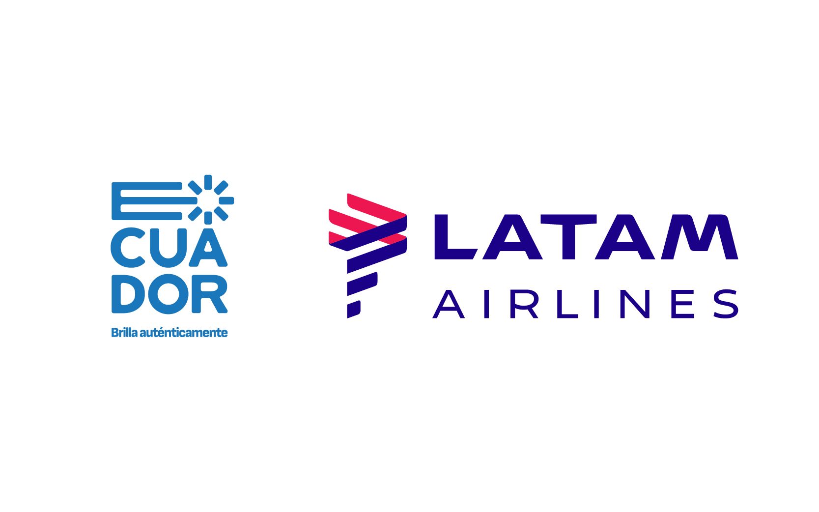 Ecuador x LATAM Airlines sponsor logo