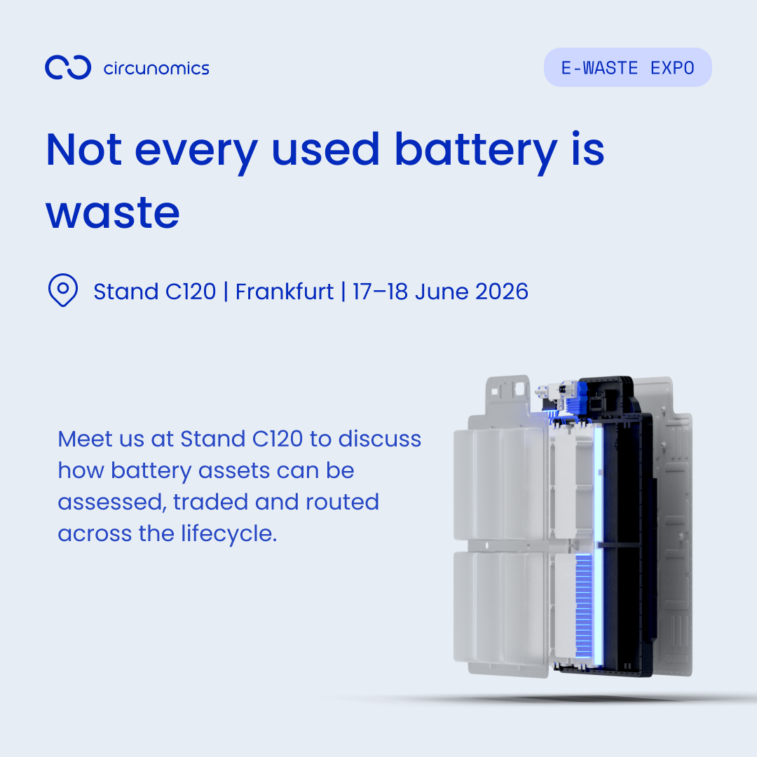 Before batteries become waste, they may still have a next use