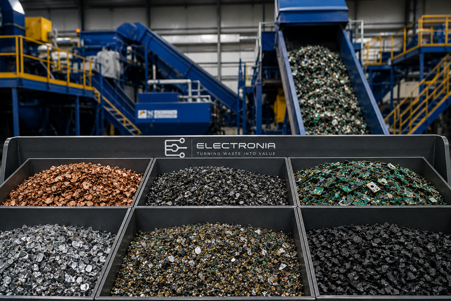 Unlocking Higher Value from E-Waste: Electronia’s Approach to Smarter Material Processing