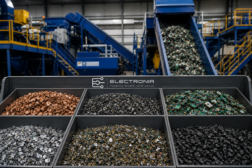 Unlocking Higher Value from E-Waste: Electronia’s Approach to Smarter Material Processing