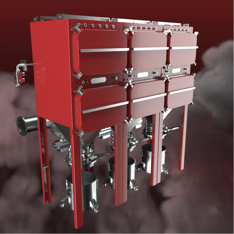 INFA Micron MKR - Cassette filter for dedusting of sophisticated processes with toxic dusts