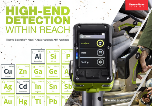 Thermo Fisher Scientific Launches the Thermo Scientific™ Niton™ XL5e Handheld XRF Analyzer