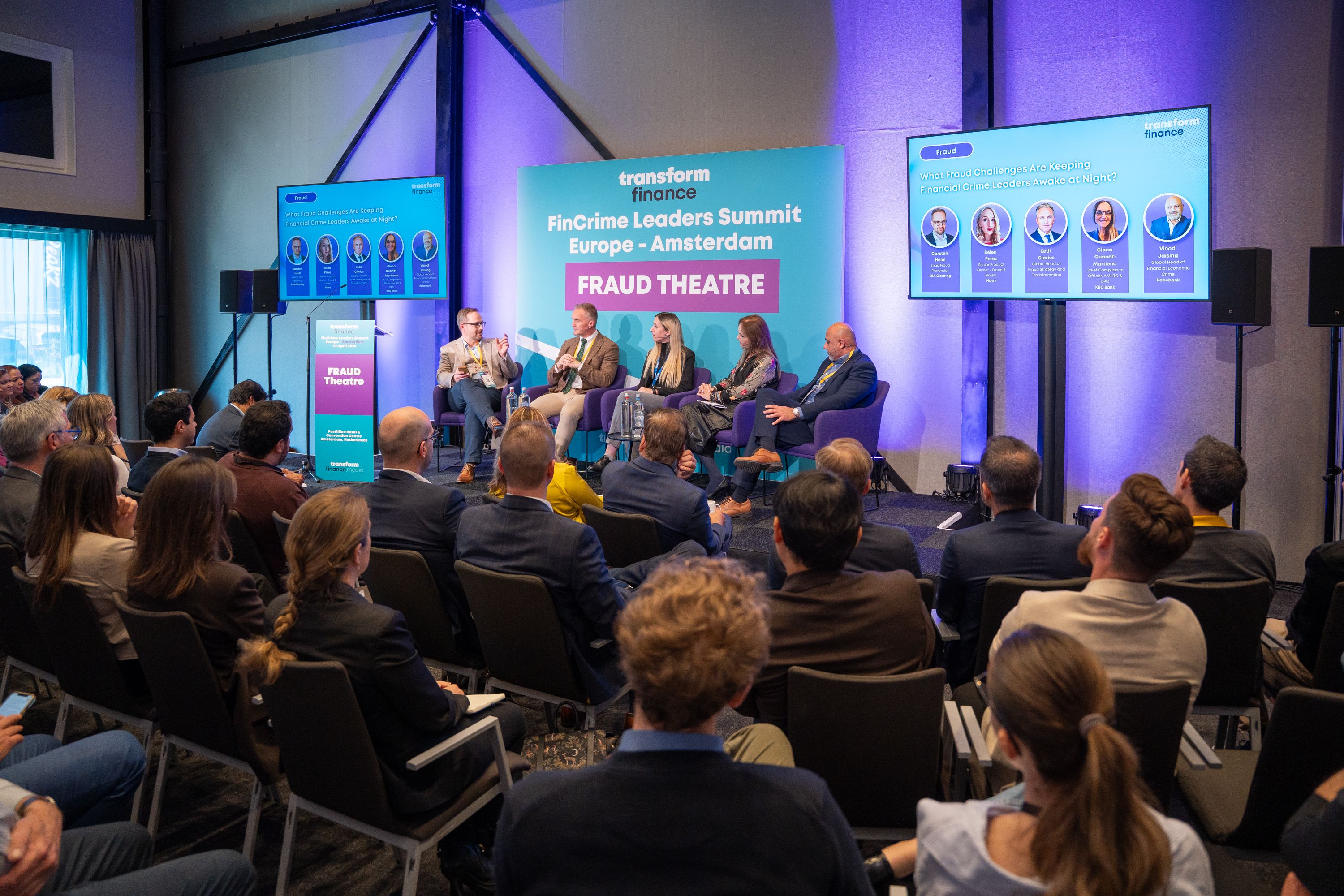 FinCrime Leaders Summit Amsterdam Fraud Stage