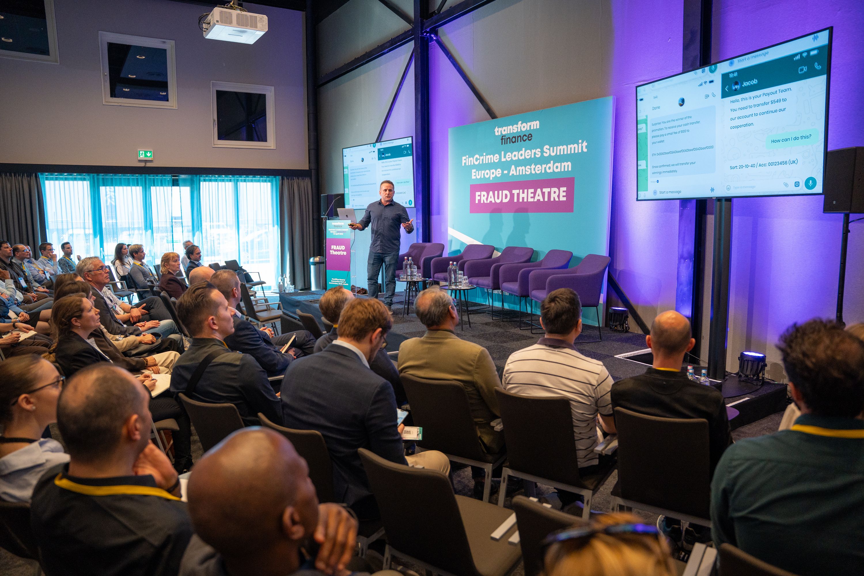 FinCrime Leaders Summit Amsterdam Fraud Stage