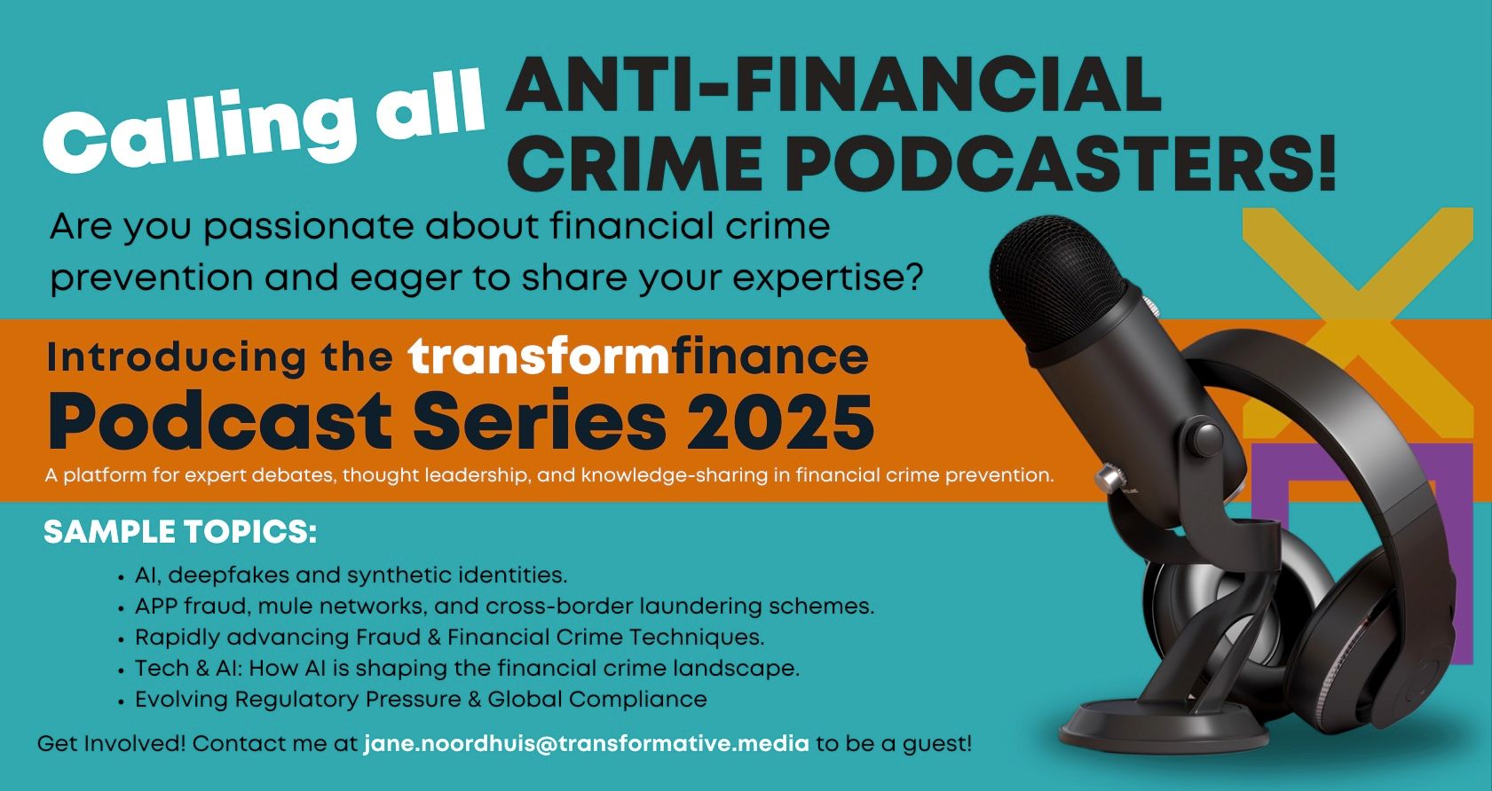 Calling All Anti-Financial Crime Podcasters