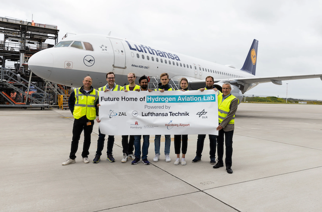 Lufthansa Technik to Give A320 Second Life as Hydrogen Lab