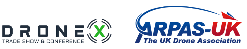 drone x and arpas uk logo