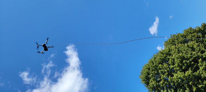 Drone, Aerostat Tethers and Fiber Optic Spools for Single Use